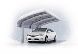 DINA PORT II VDS aluminum carport