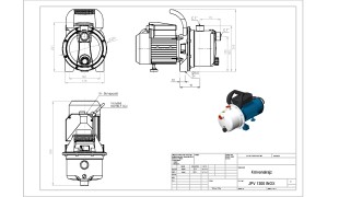 Elpumps JPV 1300 INOX garden jet pump