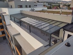 SOLAR ENERGO Aluminium Pergola with a Photovoltaic - island system