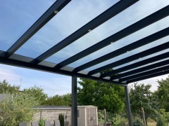 SOLAR ENERGO Aluminium Pergola with a Photovoltaic - island system