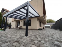 SOLAR ENERGO Aluminium Pergola with a Photovoltaic - island system