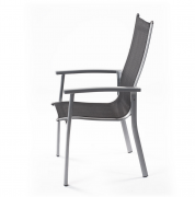 Aluminum stacking chair Nihal