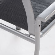 Aluminum stacking chair Nihal