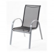 Aluminum stacking chair Nunki