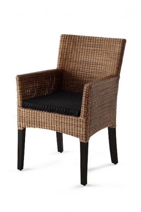 Wicker dining chair Bilbao