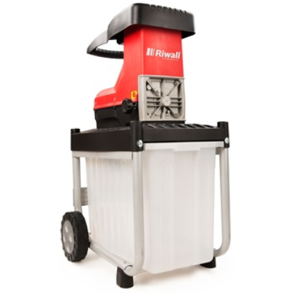 Riwall RES 2540 B roll crusher with a transparent box and electric motor 2500 W
