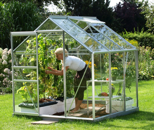 Greenhouse VITAVIA VENUS 3800 Glass 3 mm silver