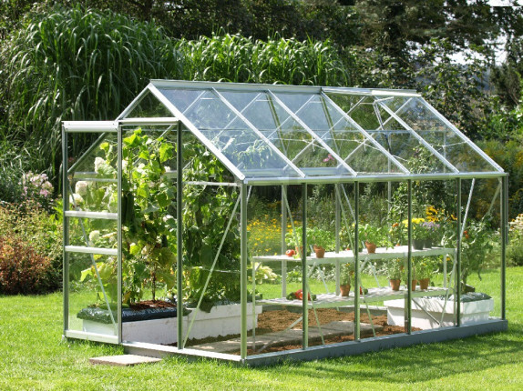 Greenhouse VITAVIA VENUS 6200 Glass 3 mm silver