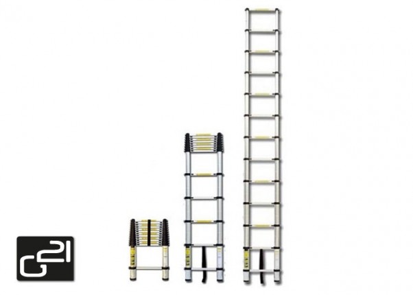 Telescopic Ladder GA-aluminum TZ13-3,8M