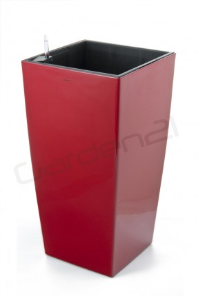 Self-watering flowerpot Linea 76 cm red