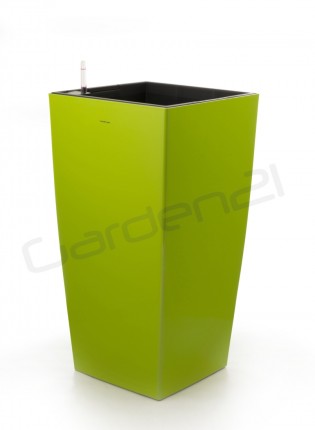 Self-watering flowerpot green Linea 76 cm