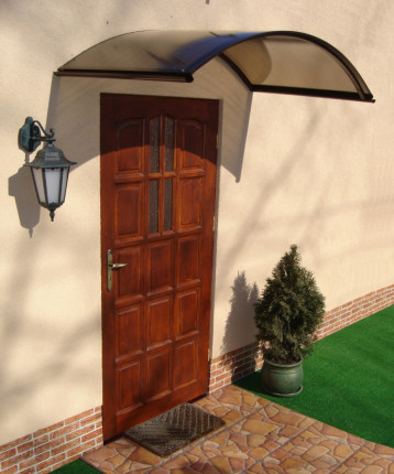 Entrance cover ARCUS 160/90 brown