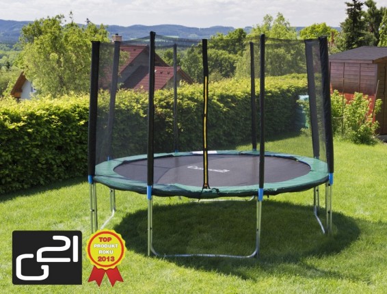 Trampoline 305 cm green