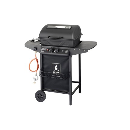 Activa Lava lava gas grill with side Activa cooker