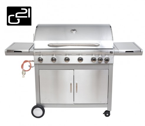 Mexico BBQ gas grill Premium line, 7 burner + free pressure-reducing valve