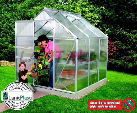 Greenhouse VITAVIA VENUS 3800 PC 4 mm silver