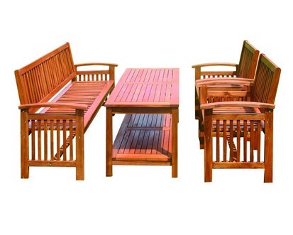 Garden furniture 4-piece WALTER