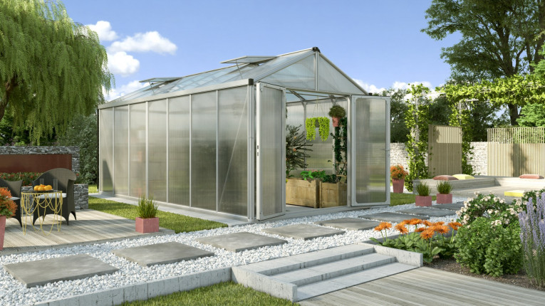 Greenhouse VITAVIA ZEUS 13800 PC 16 + 16 mm