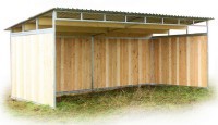 Shelter for horses 6m x 3 m