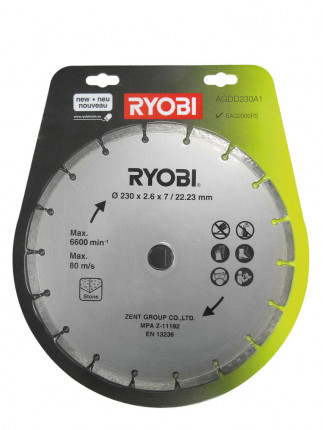 Ryobi AGDD 230 A1 dia wheel for EAG 2000 RS (230 mm)