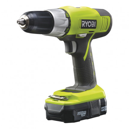 Ryobi R18 LL13S DDP-18 2-speed drill with battery engine