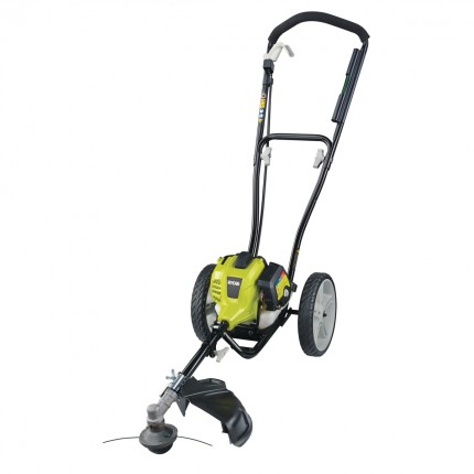 RFT Ryobi trimmer 254 with wheels and a gasoline engine