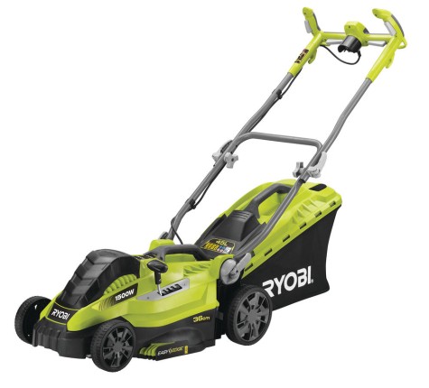 Ryobi RLM 15E, 36H lawn mower with an electric motor