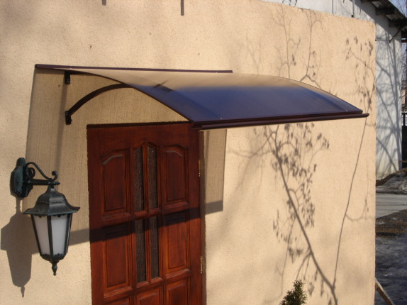 Entrance cover LARUS 120/87 brown