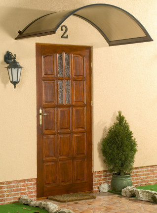 Entrance cover ONYX 160/75 brown