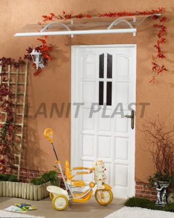 Entrance cover COLOR 160/87 white