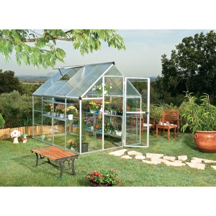 Palram hybrid 6x8 Polycarbonate Greenhouse