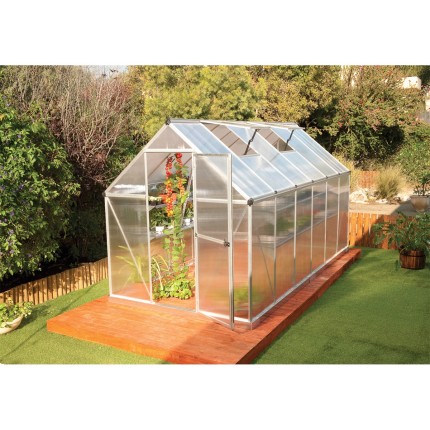 Palram multiline 6x12 polycarbonate greenhouse