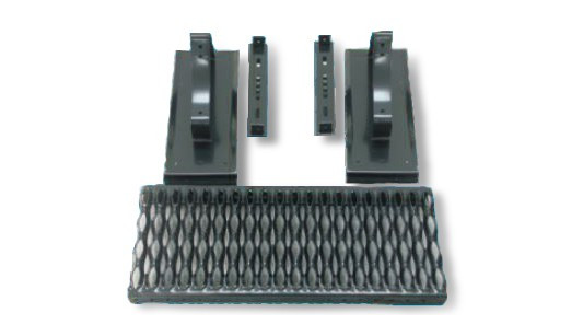 Riser platform black 25 x 60 cm