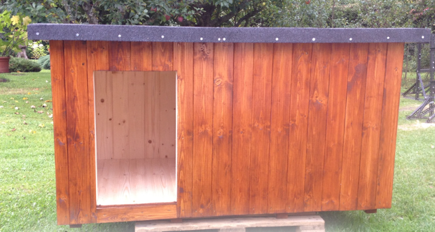 Shed for dog insulated 115x65x60cm