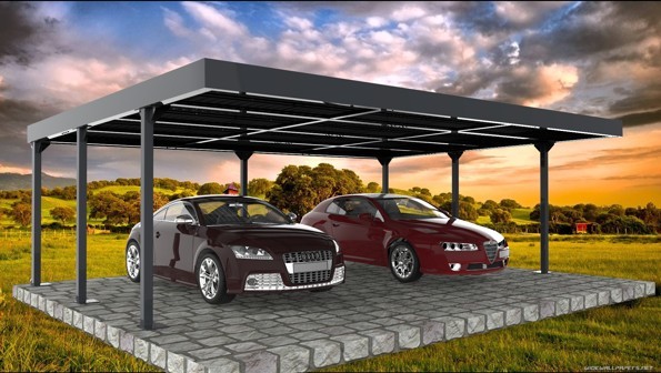 VARIANT steel carport