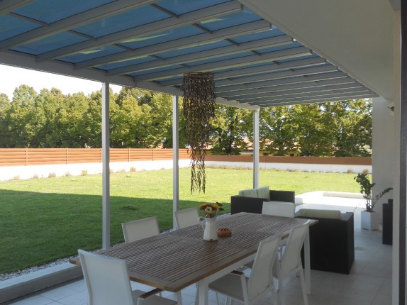 TF aluminum pergola