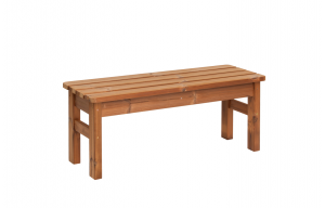 Wooden garden bench