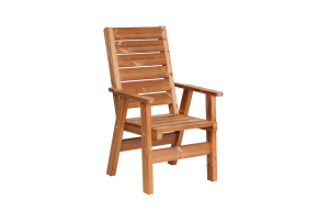 Wooden garden chair Regor