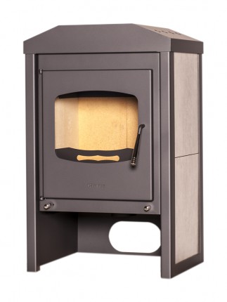 HS Flamingo VEGA bleached oak fireplace