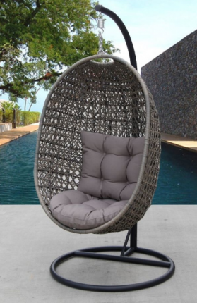 Hanging swing BARCELONA Gray