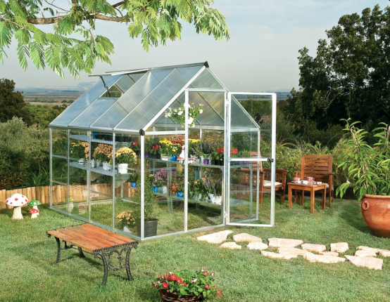 Greenhouse GrowTec Elan 185x250cm