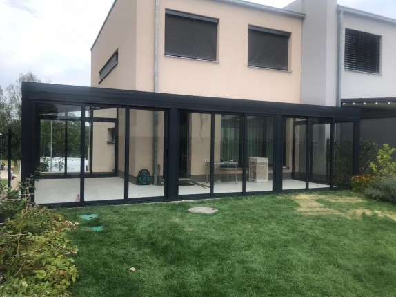 ZANIA aluminium corner conservatory