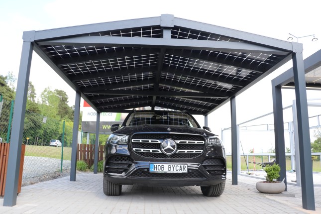SOLAR ENERGO Carport with a Photovoltaic - island system