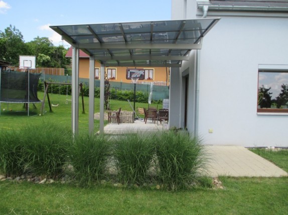 MLC aluminum pergola