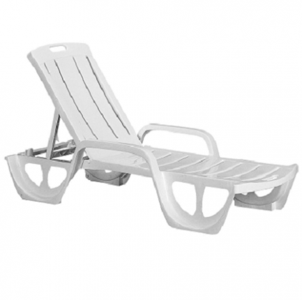 Adjustable chaise Merlo