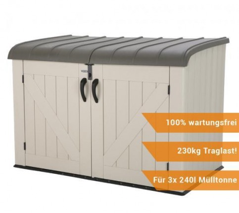 garden storage box LIFETIME 60.170 HORIZONTAL