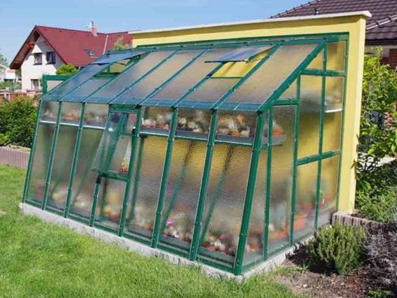 Limes greenhouse PRIMUS D 4.5 - an extension to the house