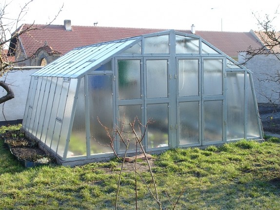 Limes Galvanized greenhouse M 3