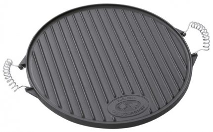 CAST IRON GRILL PLATE M (39 cm)