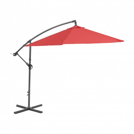 Creador Miami side umbrella 2.7 m (red)